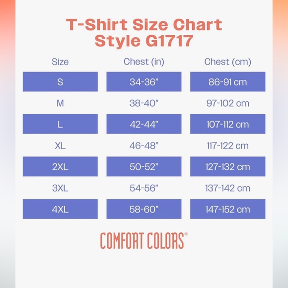 COMFORT COLORS T-SHIRTS - Picture 5 of 7